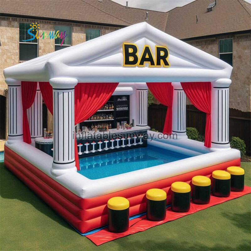 SW-268 4.5X4.5M Inflatable pool bar